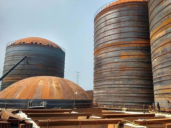 伊宁市焦粉钢板仓